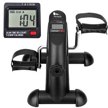 Mini Exercise Bike himaly Under Desk Bike Pedal Exerciser Portable Fo