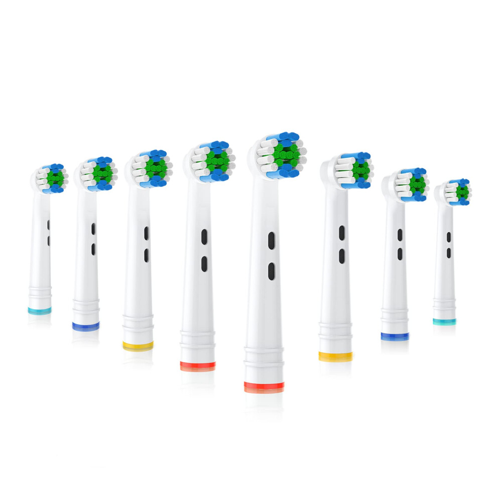 Bukurii Replacement Toothbrush Heads Fit For Oral B Electric Toothbrushes 8Pc
