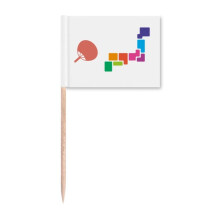Pufan Japan Tokyo Games Show Toothpick Flags Marker Topper Party Decoration