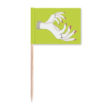 Pretty Coquettish Wrist Finesse Toothpick Flags Marker Topper Party Decoration