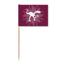 Rapid Flexibility Rapid Meat Toothpick Flags Marker Topper Party Decoration