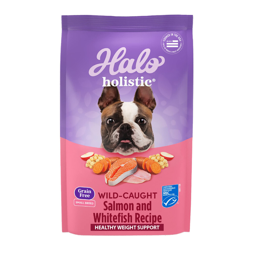 Halo Holistic Dog Food  complete Digestive Health Wild-caught Salmon a