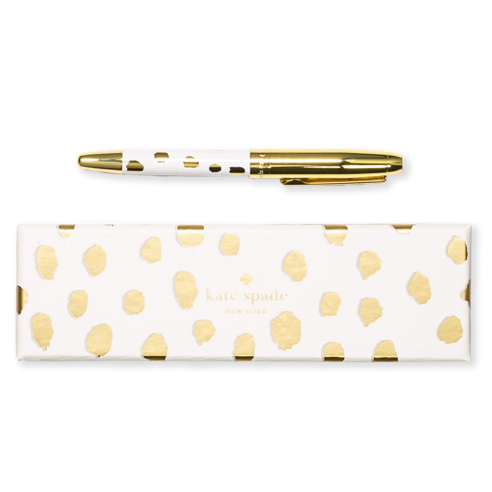 Kate Spade New York Black Ink Ballpoint Pen with Reusable Gift Box  Pr