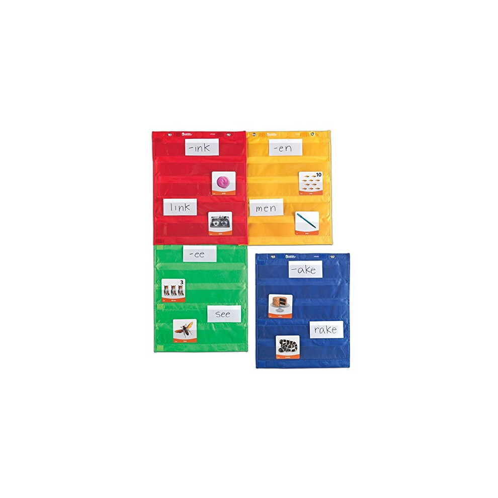 Learning Resources Magnetic Pocket Chart Squares  Classroom/Teacher Or