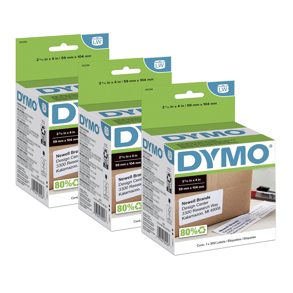 DYMO Authentic LW Large Shipping Labels for LabelWriter Label Printers