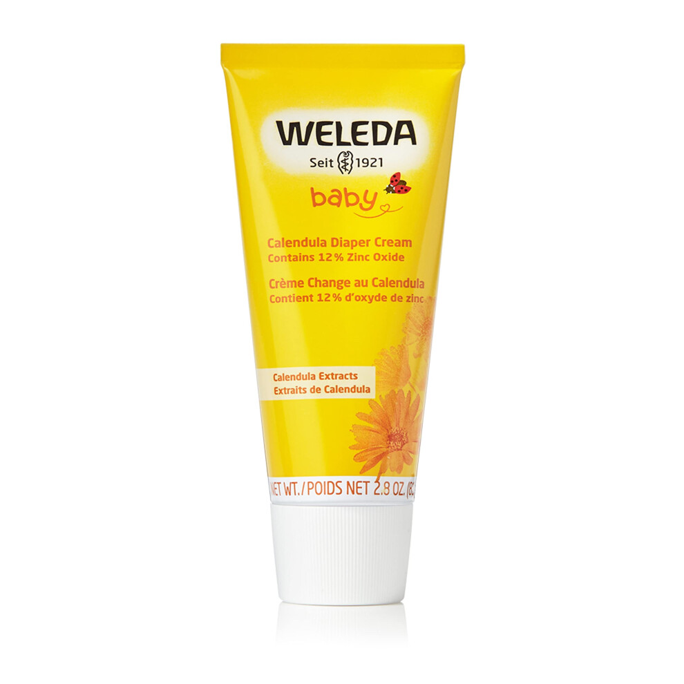 Weleda Baby Calendula Diaper Cream  2.8 Fluid Ounce  Plant Rich Protec