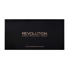 Makeup Revolution Ultra Contour Palette: 8-huls contour- og highlight-pudderpalet med spejl i fuld størrelse