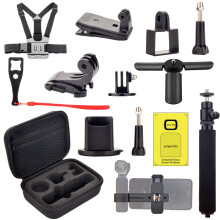 Kit d'accessoires pour DJI OSMO Pocket/Pocket 2, Support de trépied, Étui de transport