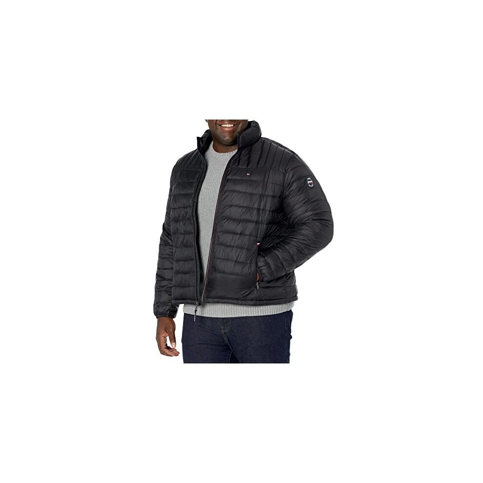 Tommy Hilfiger mens Ultra Loft Lightweight Packable Puffer Jacket (Sta