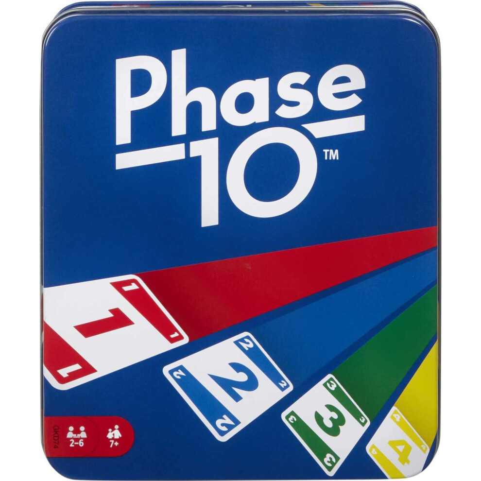 Mattel Games Phase 10 Card Game with 108 Cards  Makes a Great Toy for