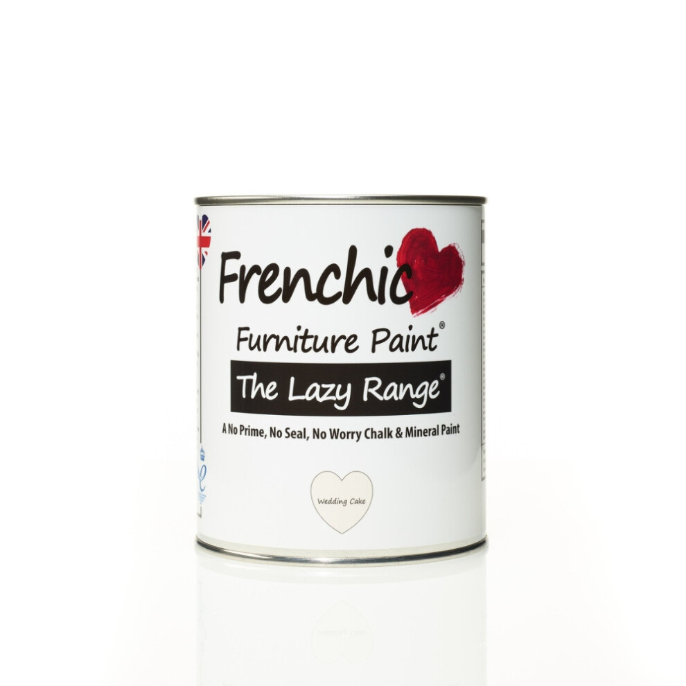 (750ml) Frenchic - Wedding Cake - The Lazy Range Chalk Furniture Paint