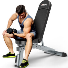 JOROTO MD80 Adjustable Weight Bench - 1000 Lbs Load Utility Workout Be