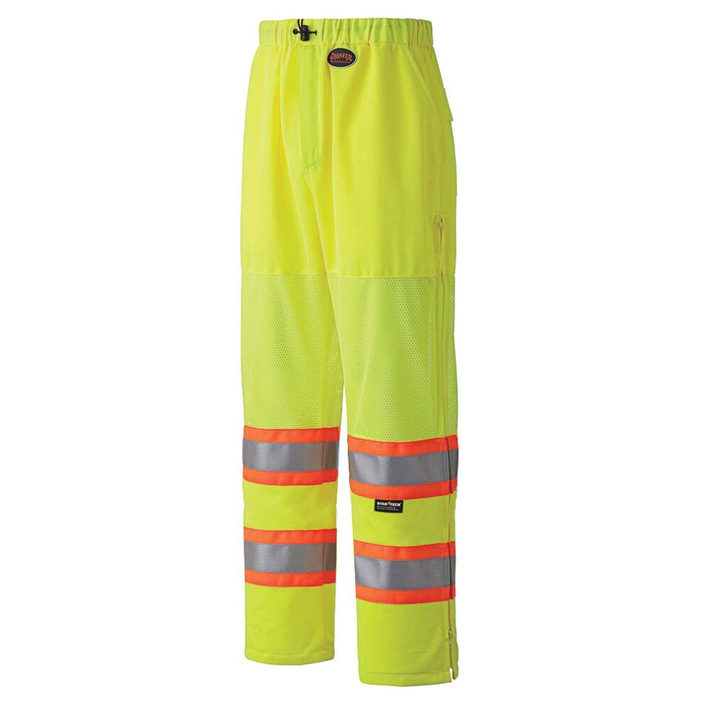 Pioneer High Visibility  Lightweight Traffic Safety Work Pants with Dr