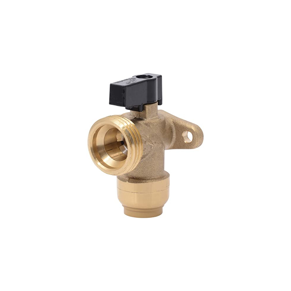 Photos - Tap / Valve / Fitting SharkBite 1/2 Inch x 3/4 Inch MHT Washing Machine Angle Valve Push To 25560LF 