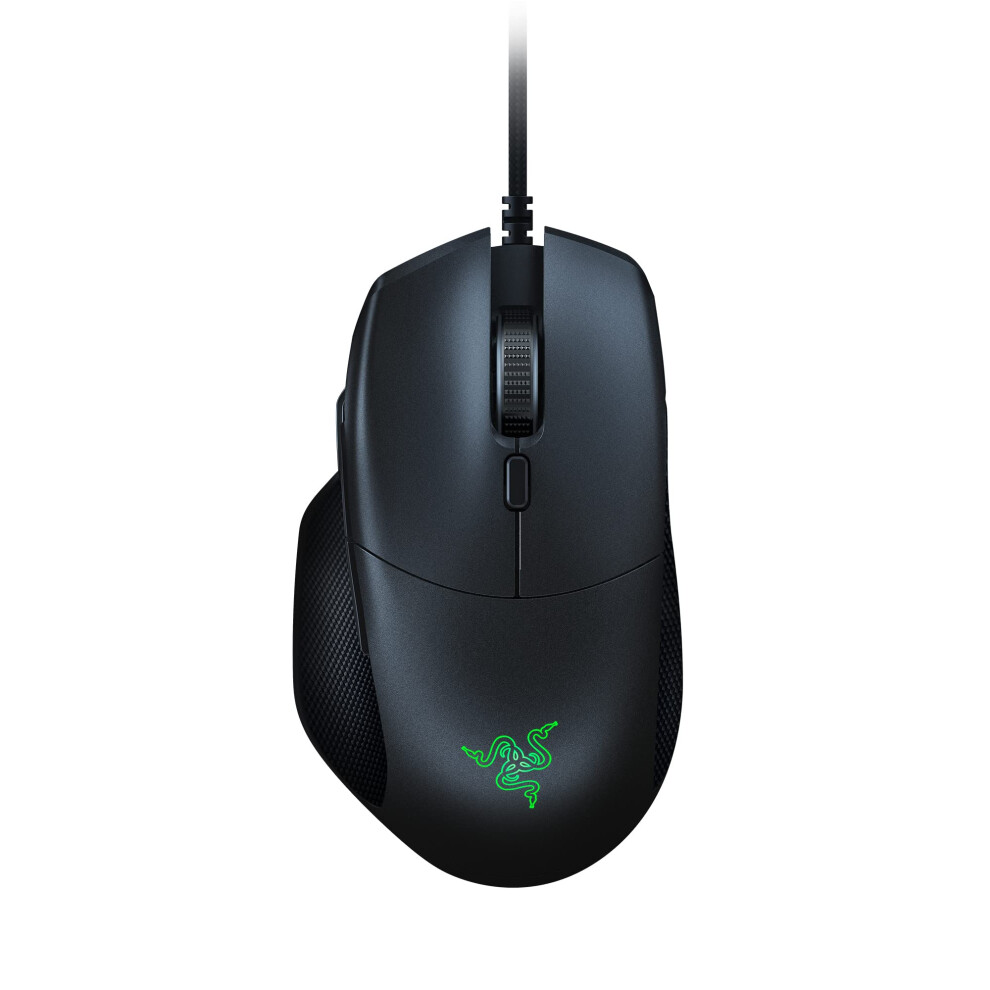 Razer Basilisk Essential gaming Mouse: 6400 DPI Optical Sensor - chrom