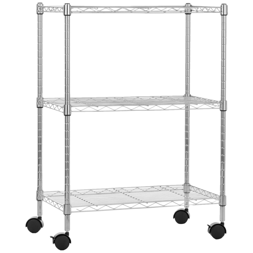Amazon Basics 3-Shelf Narrow Adjustable  Heavy Duty Storage Shelving U