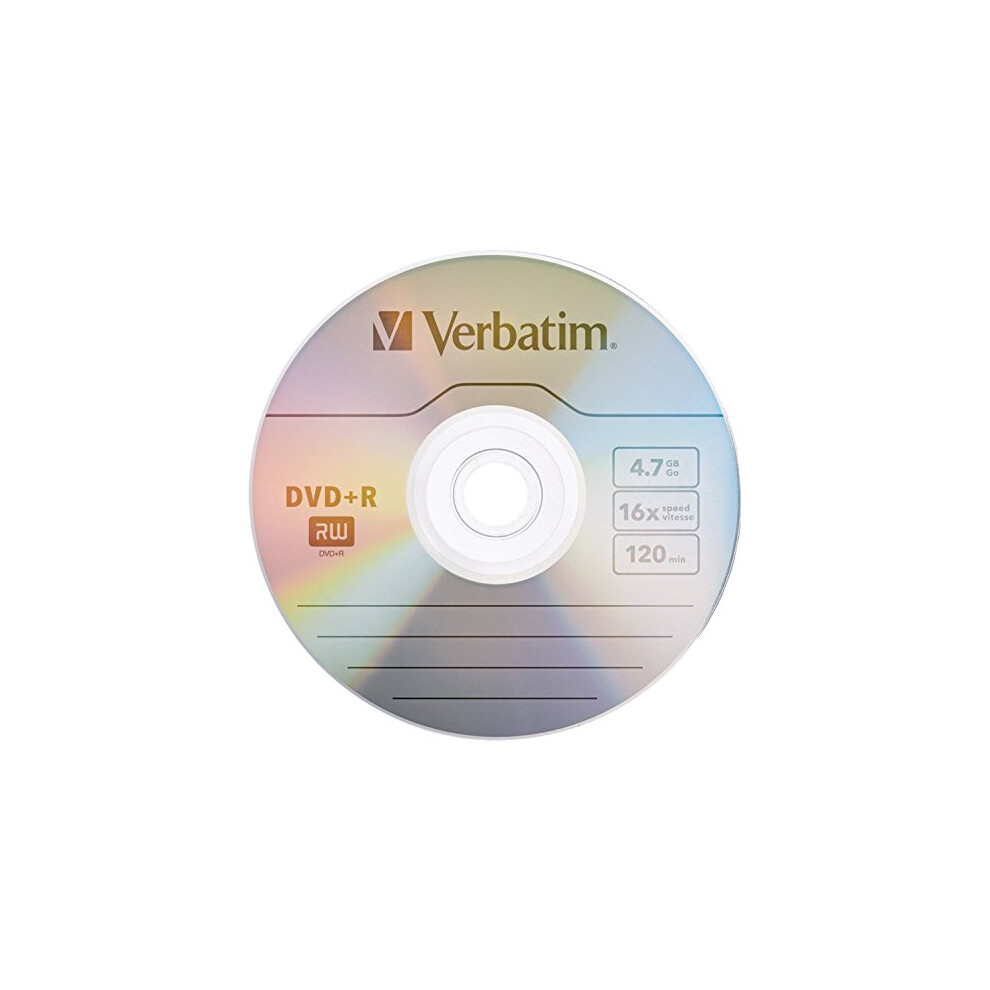 Verbatim America  Llc - Verbatim Dvd+R 4.7Gb 16X 10Pk Bulk Box - 120Mm