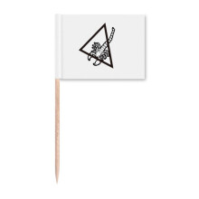 Scorpion Natural Insect Region Toothpick Flags Marker Topper Party Decoration