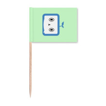 Saplings Lovely Small TV Face Original Toothpick Flags Marker Topper Party Decoration