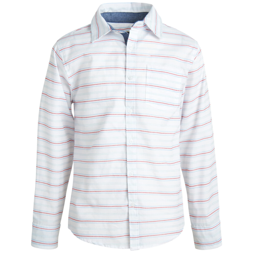 Ben Sherman Boys' Shirt - Casual Long Sleeve Button Down Collared Shir