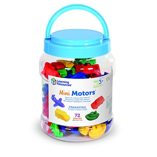Learning Resources Learning Resources Mini Motors Counting and Sorting Fun Set - 72 Piece 2