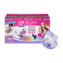 Cool Maker, GO Glam Nail Stamper Deluxe Salon con Secador para Manicuras y Pedicuras