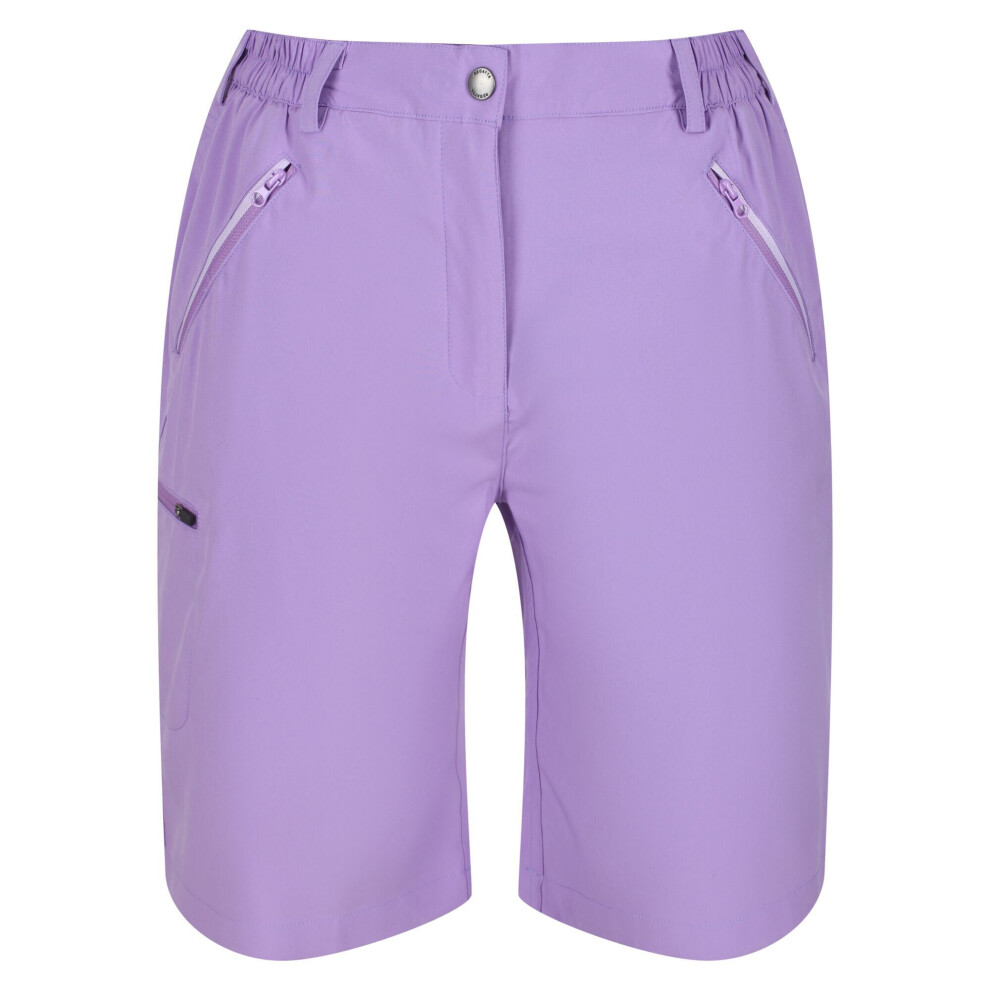 (34R, Light Amethyst) Regatta Womens/Ladies Xert Stretch Shorts