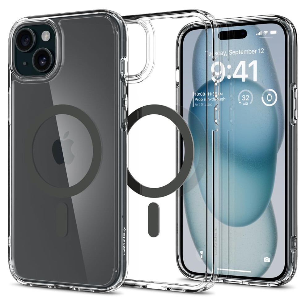 Spigen Magnetic Ultra Hybrid MagFit Designed for iPhone 15 Case  [Anti