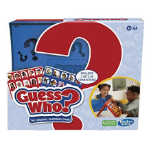 Hasbro gaming guess Who Original Easy to Load Frame Double-Sided chara
