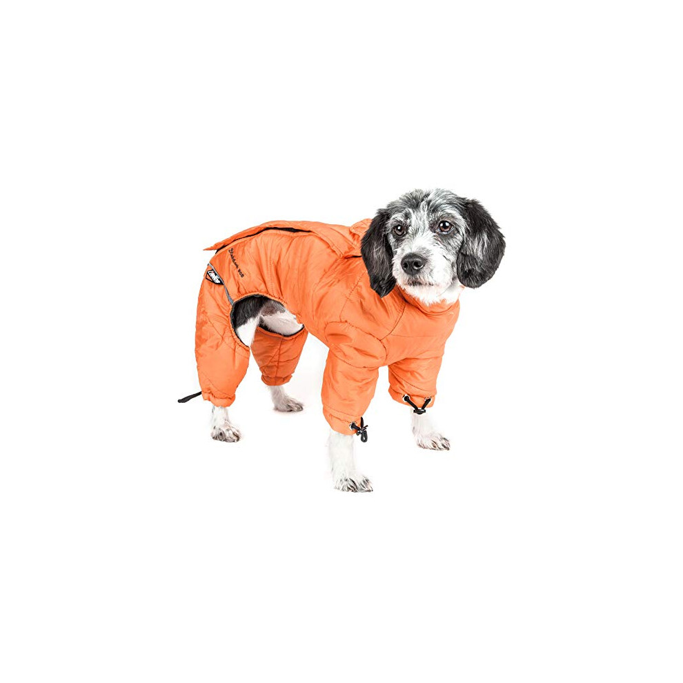 Photos - Dog Clothing Dog Helios DOGHELIOS 'Thunder-Crackle' Full-Body Bodied Waded-Plush Adjustable an JKHL6ORLG