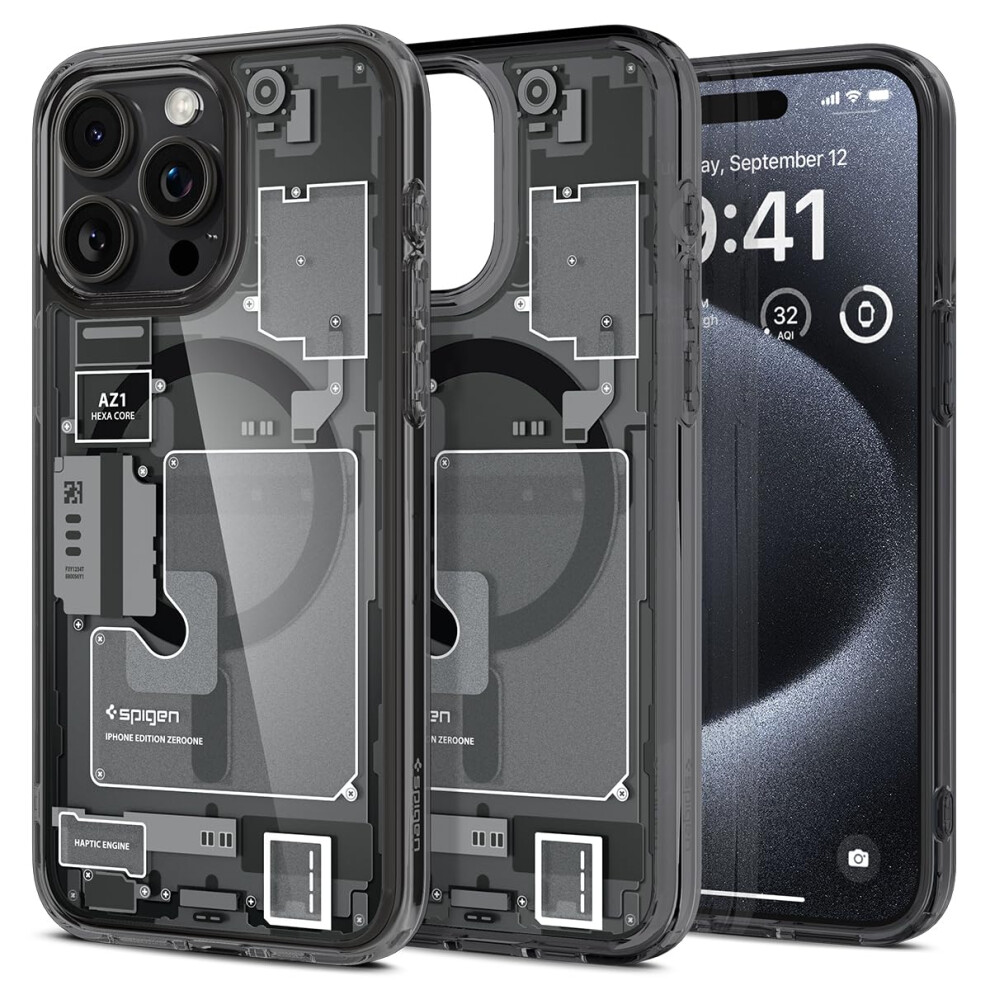 Spigen Magnetic Ultra Hybrid MagFit Designed for iPhone 15 Pro case  A