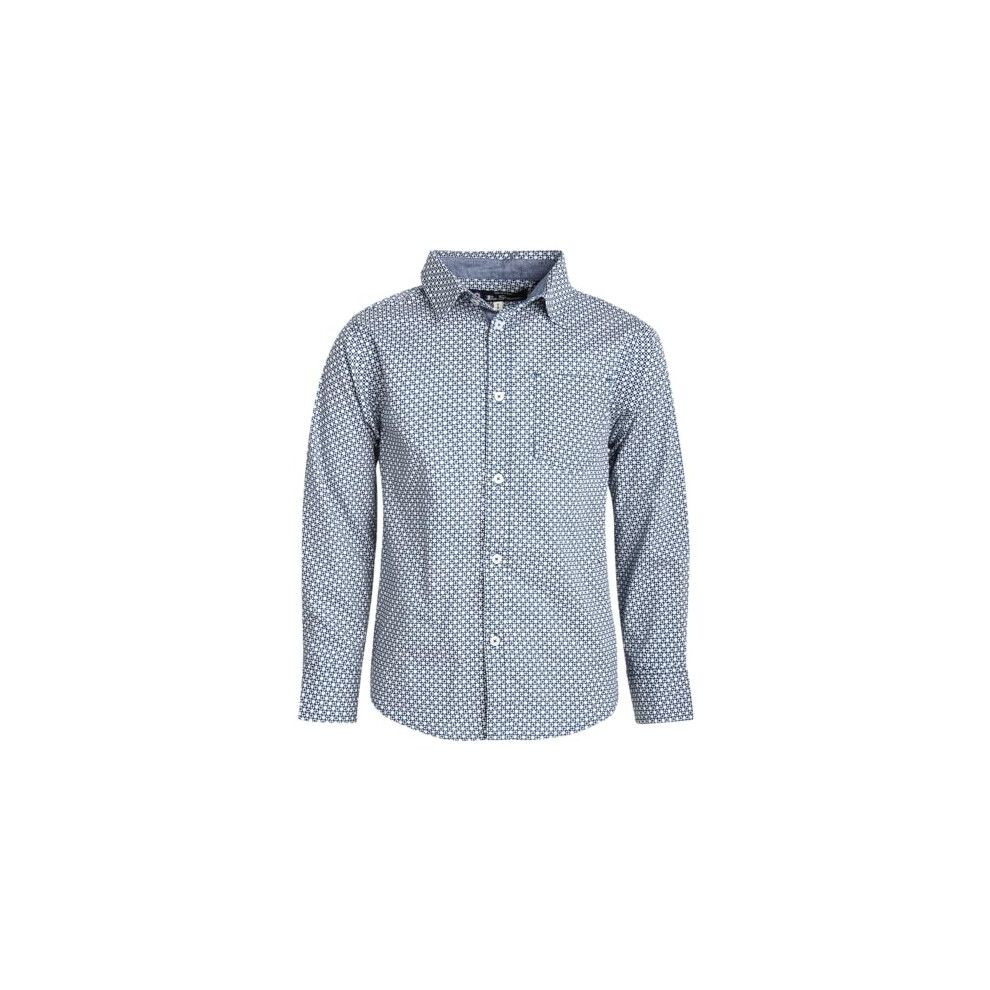 Ben Sherman Boys' Shirt - Casual Long Sleeve Button Down Collared Shir