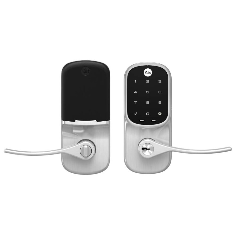 Yale Assure Lever - Z-Wave Smart Door Lever for Keyless Access (for Do