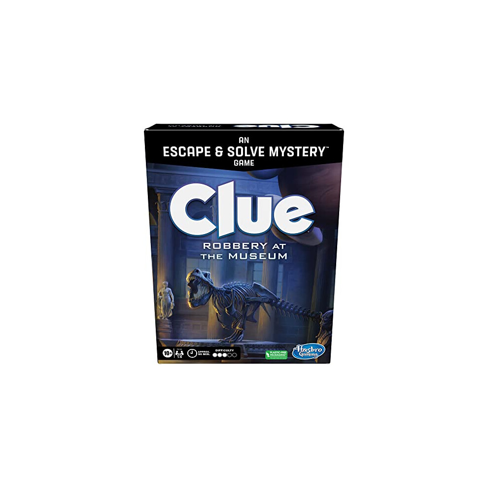 Clue Board Game Robbery at The Museum  Escape Room Game  Murder Myster