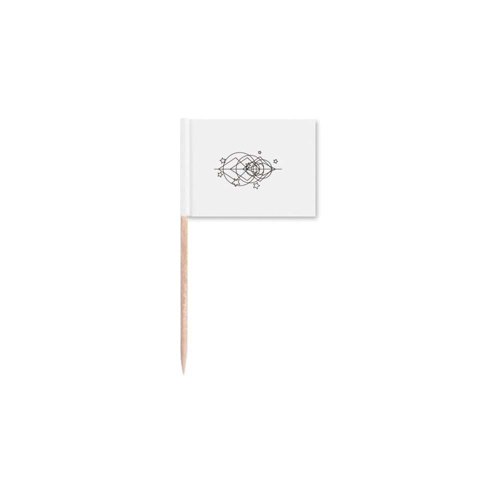Star Line Combination Juxtaposition Toothpick Flags Marker Topper Party Decoration-image-OPC-PFM2BRP-NEW