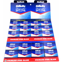 100 cuchillas de afeitar de doble filo Gillette Wilkinson Sword
