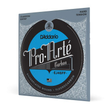 Daddario Guitar Strings - Pro -Arte Classical Guitar Strings - EJ46FF Carbon Strings - Silver Belated Wrap Composite Dynacore Carbon Trebles - H?