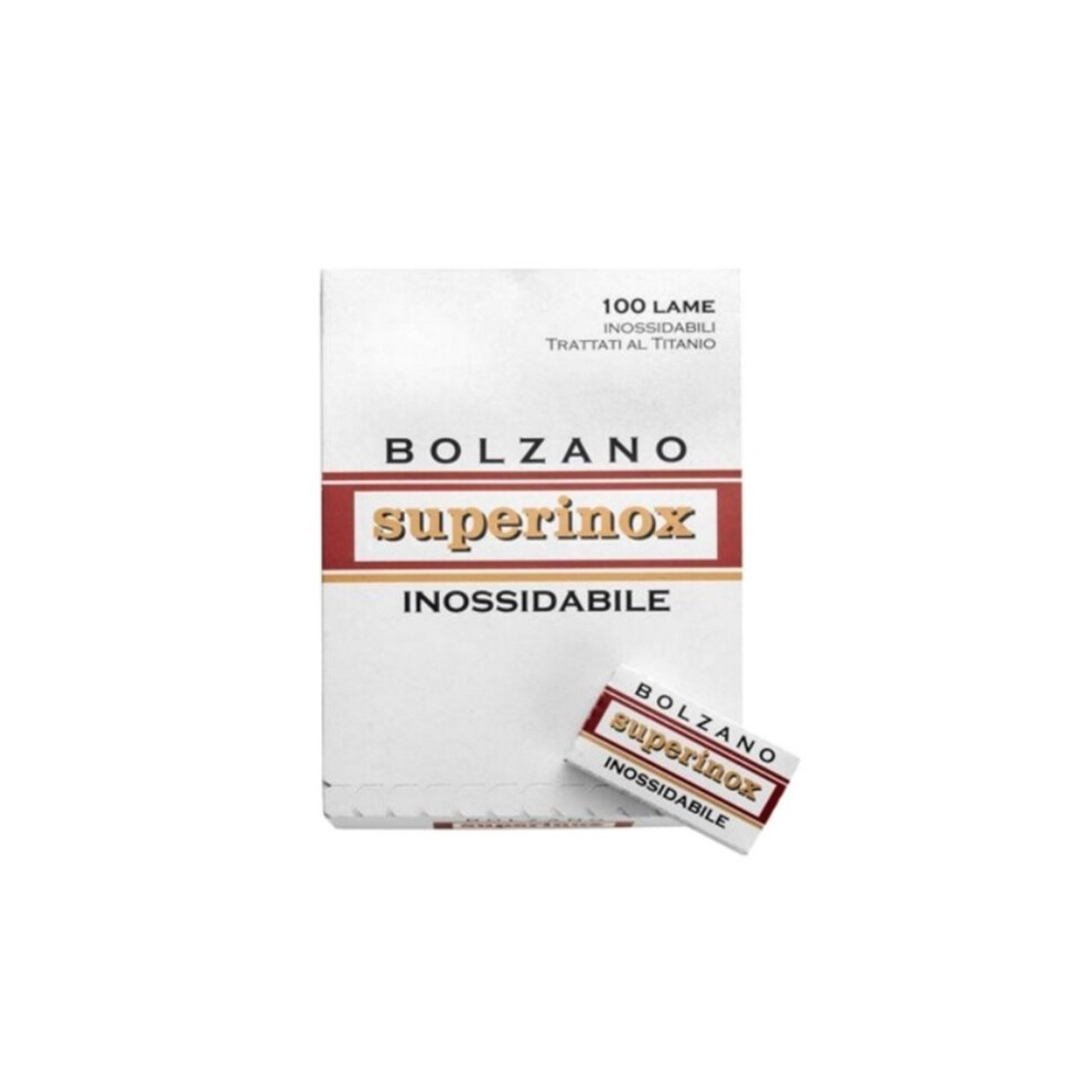 100 Bolzano Double Edge Razor Blades