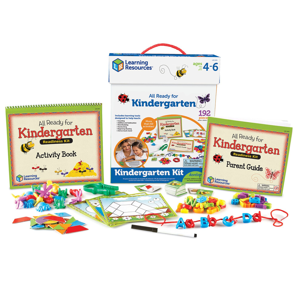 Learning Resources All Ready for Kindergarten Readiness Kit for Kids A