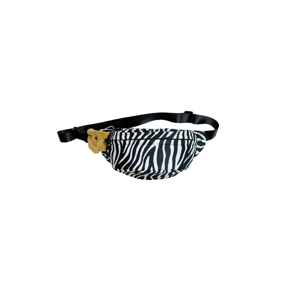(Zebra, Large) Fashionable Trendy Boys Leopard Print Chest Bag Durable Breathable And Lightweight-image-OPC-PFM2KM2-NEW
