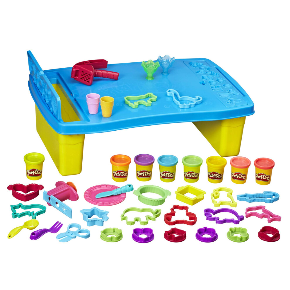 Play-Doh Play 'n Store Table Toy  Arts & Crafts Activities for Kids 3