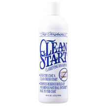 Chris Christensen Clean Start Shampoo chiarificante per cani - Formula pro-vitaminica che non toglie il pelo! Rimuove gli accumuli di prodotto, c