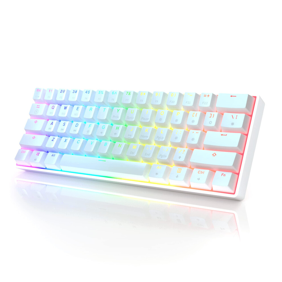 Photos - Keyboard HK GAMING GK61 Mechanical Gaming  - 61 Keys Multi Color RGB Il