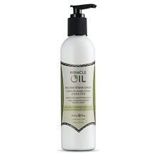 Earthly Body Miracle Oil Rakkräm, 8 oz - Minskar Nicks, Små Skärs & Hudirritation - Med Teaträd, Hampafrö & Arganolja - 100% Vegan