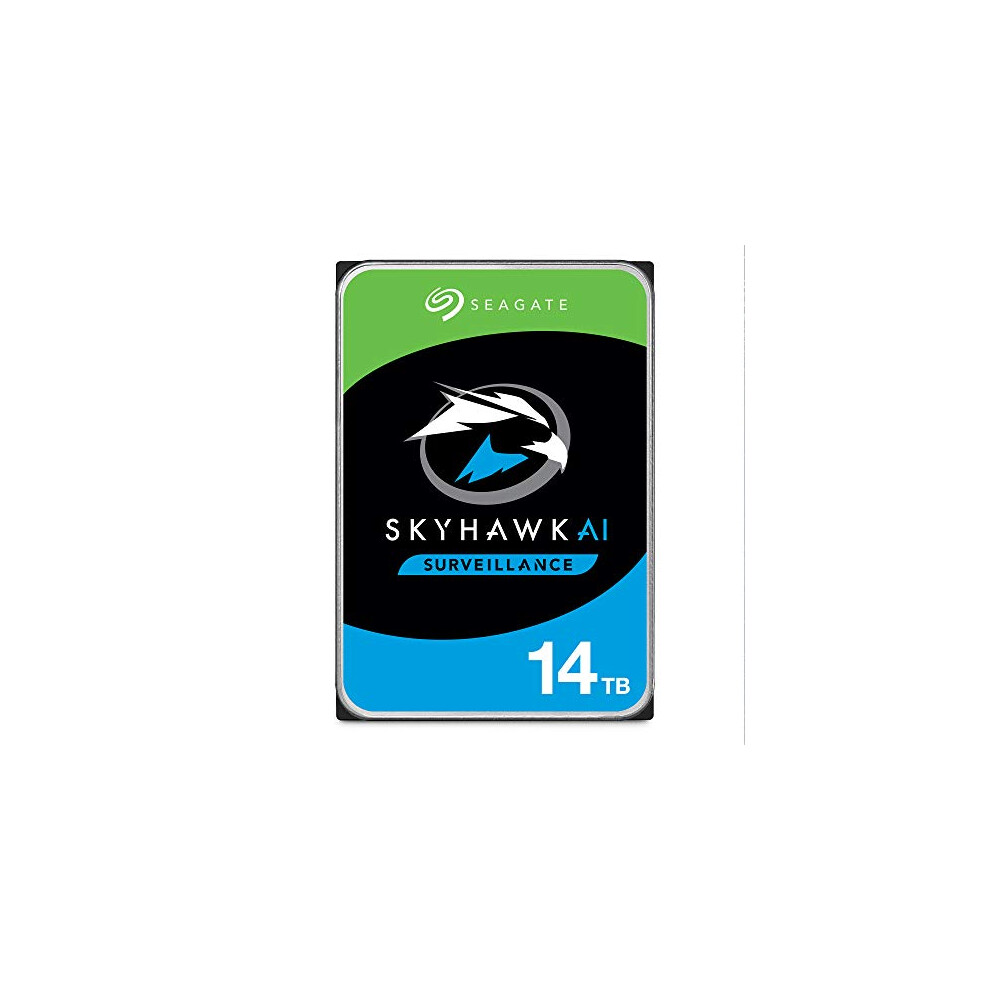 Seagate Skyhawk AI 14TB Surveillance Internal Hard Drive HDD 3.5 Inch