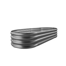 Land Guard Galvanized Raised Garden Bed Kit Galvanized Planter Raised