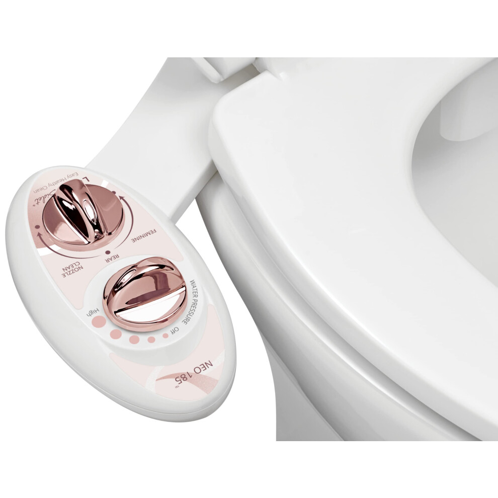 Photos - Toilet Accessory Luxe Bidet NEO 185 - Non-Electric Bidet Toilet Attachment with Self-cl 