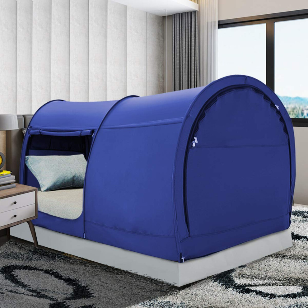 Tente de lit LEEDOR Tentes de r?ve Abri ? baldaquin de lit Cabine Intimit? int?rieure