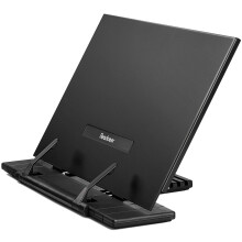Reagaeer Metal Book Stand fr skrivbord Portable Document Holder fr Cook Book Music Book iPad Laptop Reading Rest med 7 justerbara positioner oc