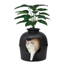 Secret Litter Box by Bundle & Bliss - Hidden Litter Box Enclosure with